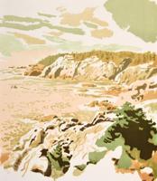 Fairfield Porter Isle au Haut Lithograph, Signed Edition - Sold for $1,625 on 11-09-2019 (Lot 320).jpg